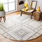 Safavieh Casablanca 4 x 6 ft. Rectangle Area Rug - Ivory and Grey CSB302A-4 - alternate 3